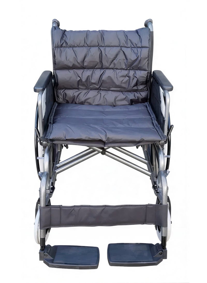 Gilani Mobility Foldable & Lightweight Bariatric Manual Wheelchair | Heavy Duty, Self-Propelled 180kg Capacity - Image 1